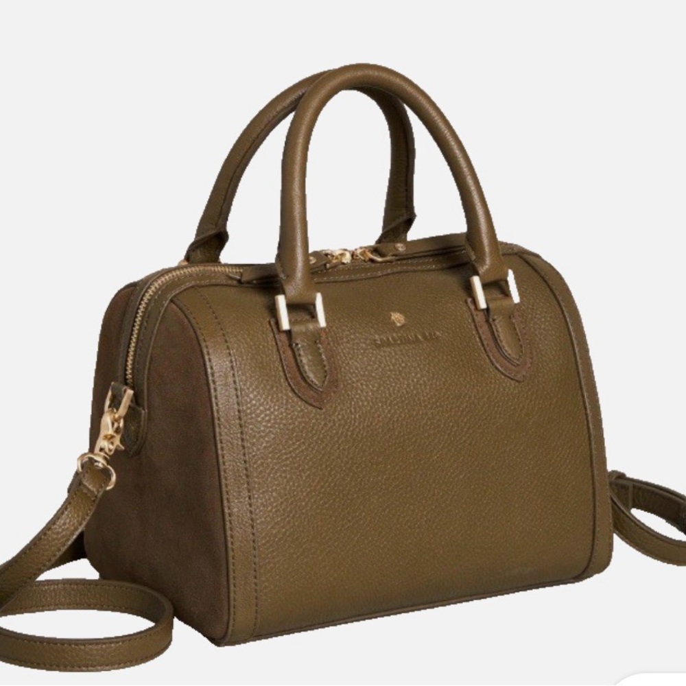 Spartina 449 Moss Green Satchel